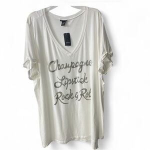 NWT Torrid Champagne, Lip Stick, Rock & Roll size 4X.